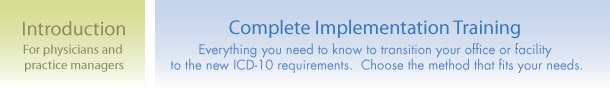 ICD-10 Implentation Training